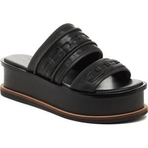 Kelsi Dagger Brooklyn Drift Women's Black Sandal Size 7.5M New in Box Condition